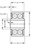 Aerospace - Airframe Control Ball Bearings - DPP-Series Line Drawing.JPG